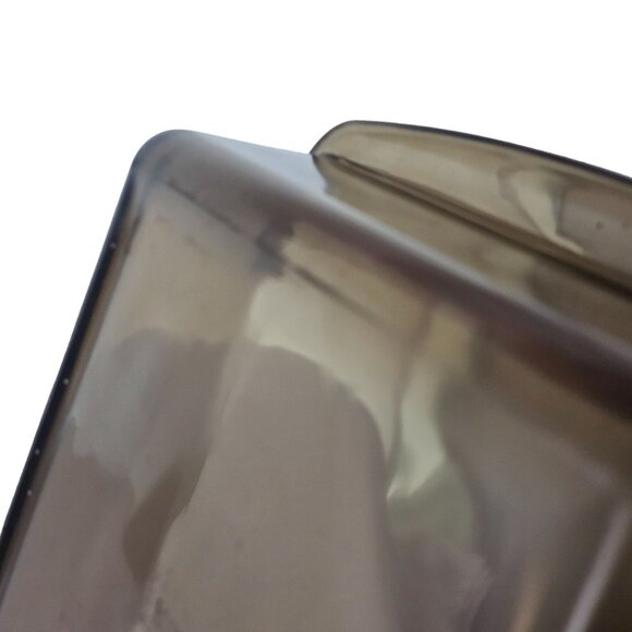 Pyrex Square Brown Baking Dish 8" Fireside glass casserole 2lt/qt cake pan 222 - Picture 8 of 9